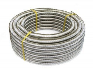 Труба гофрированная из нерж. стали Stahlmann Base DN15 x 0,3 PN15 отожженная  Труба гофрированная из нерж. стали Stahlmann Base DN15 x 0,3 PN15 отожженная