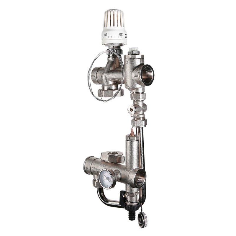 Узел насосно-смесительный без насоса L=130мм Valmix Valtec VT.VALMIX.0.130 Узел насосно-смесительный без насоса L=130мм Valmix Valtec VT.VALMIX.0.130
