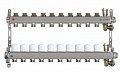 Коллекторная группа (нерж) 1x3/4x10 вых. (рег.клапаны, авт. воздух-к, дренаж. клапан,  рег.кронштейны) TAEN Коллекторная группа (нерж) 1x3/4x10 вых. (рег.клапаны, авт. воздух-к, дренаж. клапан,  рег.кронштейны) TAEN
