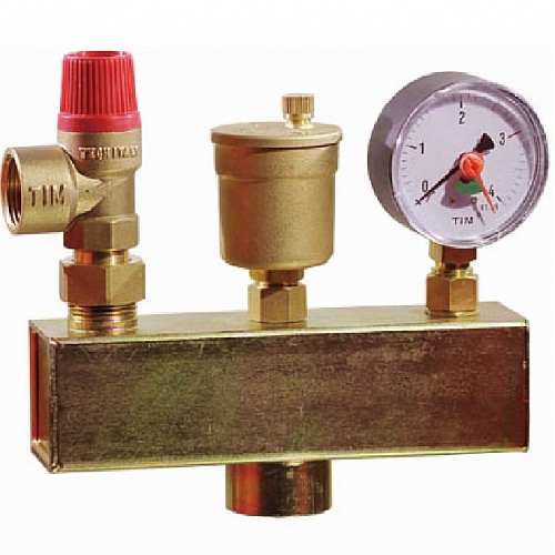 Группа безопасности котла 1" TIM JH 1022																 Группа безопасности котла 1" TIM JH 1022