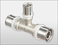 Тройник пресс Altstream редукционный 32х20х32  Тройник пресс Altstream редукционный 32х20х32