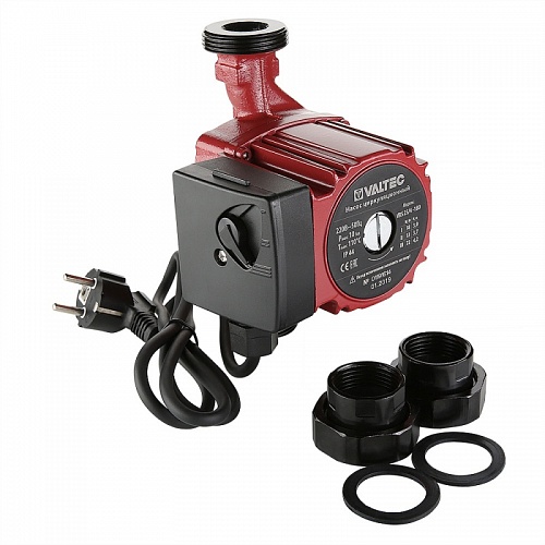 Насос циркуляционный RS 25/8-180 с гайками Valtec Насос циркуляционный RS 25/8-180 с гайками Valtec