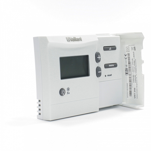 Термостат комнатный Vaillant VRT 250, программируемый, 220 В Термостат комнатный Vaillant VRT 250, программируемый, 220 В