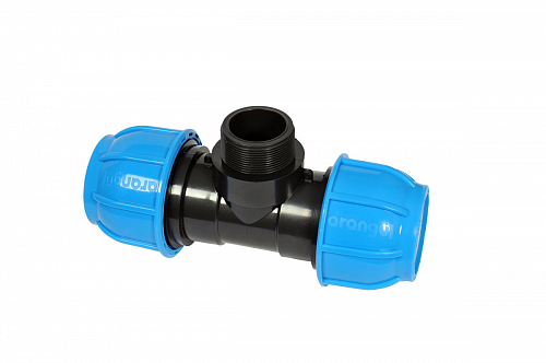 Тройник ПНД 20х3/4"х 20 НР Arangul Тройник ПНД 20х3/4"х 20 НР Arangul