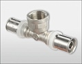 Тройник пресс Altstream 20х1/2"х20 вн.р.  Тройник пресс Altstream 20х1/2"х20 вн.р.