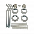 Комплект 1/2" в блистере с 3 кронштейнами Комплект 1/2" в блистере с 3 кронштейнами