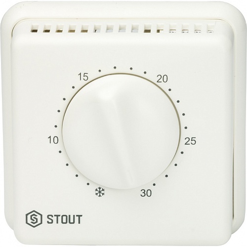 Комнатный проводной термостат TI-N STOUT  Комнатный проводной термостат TI-N STOUT