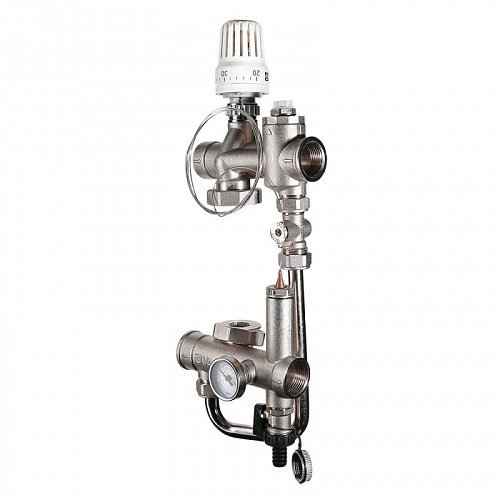 Узел насосно-смесительный без насоса L=130мм Valmix Valtec VT.VALMIX.0.130 Узел насосно-смесительный без насоса L=130мм Valmix Valtec VT.VALMIX.0.130