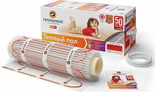 Теплый пол "Теплолюкс" TROPIX МНН 240 Вт-1,5 кв.м. Теплый пол "Теплолюкс" TROPIX МНН 240 Вт-1,5 кв.м.
