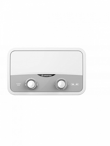 Водонагреватель проточный Ariston AURES SLIM F COM настенный, ТЭН 5,5 кВт. Водонагреватель проточный Ariston AURES SLIM F COM настенный, ТЭН 5,5 кВт.